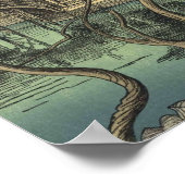 亀戸新版画 ポスター (角)