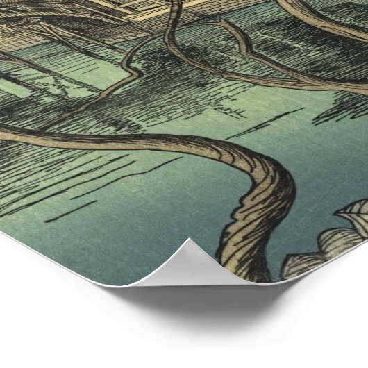 亀戸新版画 ポスター (角)