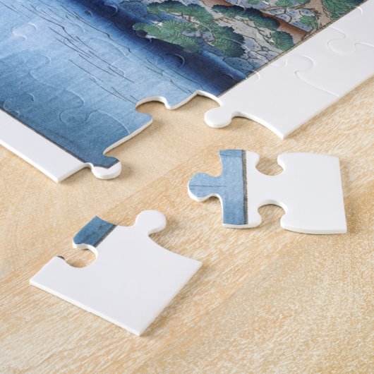 亀戸神社広重ファインアート ジグソーパズル (側面)