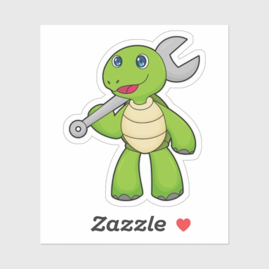 亀整備士レンチ シール (シート)