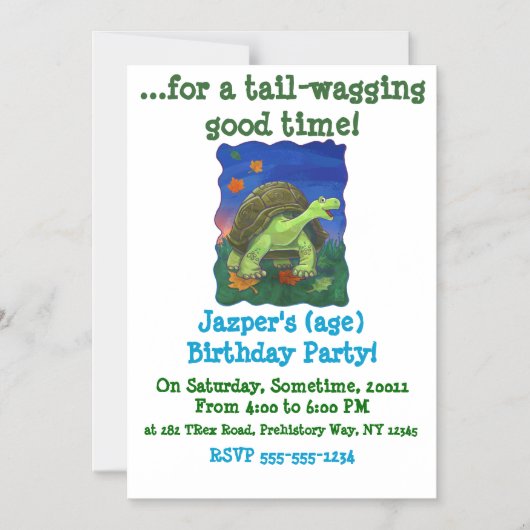 亀甲文房具 マグネット招待状 (正面)