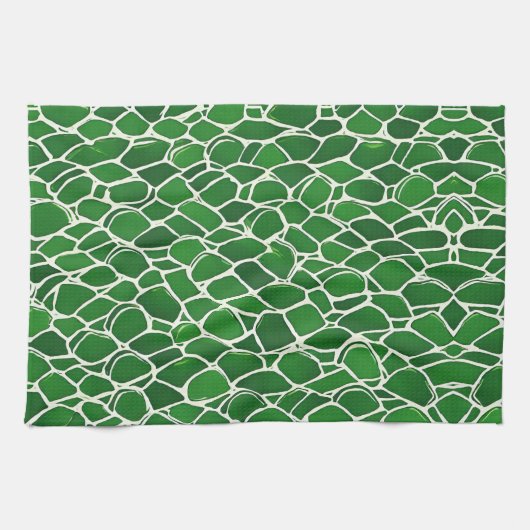 亀甲模様 キッチンタオル (横)