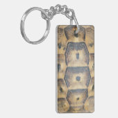 亀甲模様 キーホルダー (正面左)