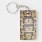 亀甲模様 キーホルダー (正面)