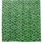 亀甲模様 シャワーカーテン (正面)