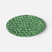 亀甲模様 ペーパープレート (アングル)