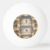亀甲模様 卓球ボール (正面)
