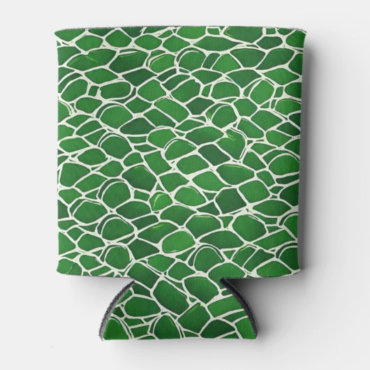 亀甲模様 缶クーラー (正面)