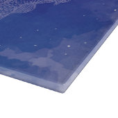 亀精動物強化ガラス切断板 カッティングボード (角)