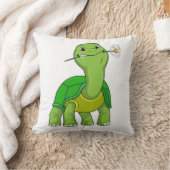 亀花デイジー クッション (ブランケット)