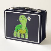 亀花デイジー メタルランチボックス (裏面)