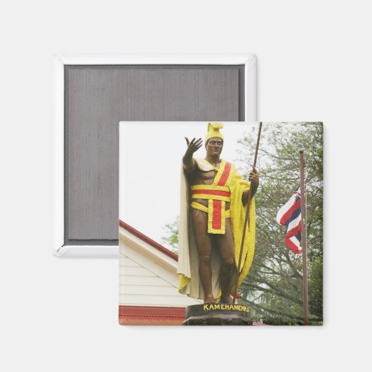 亀葉王像 – 磁石 (正面/裏面)