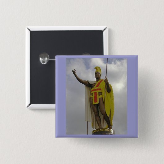 亀葉王 缶バッジ (正面&裏面)