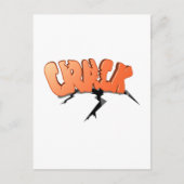 亀裂 ポストカード (正面)