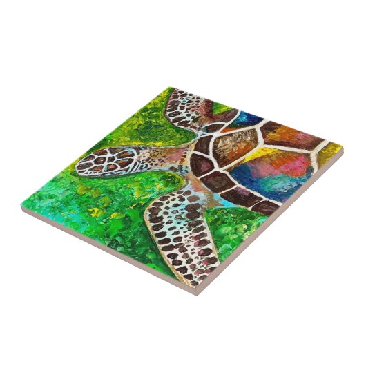 亀飾タイル タイル (側面)