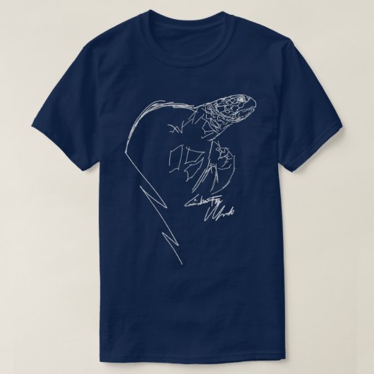 亀14 Tシャツ (デザイン正面)
