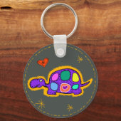 亀 キーホルダー (正面)