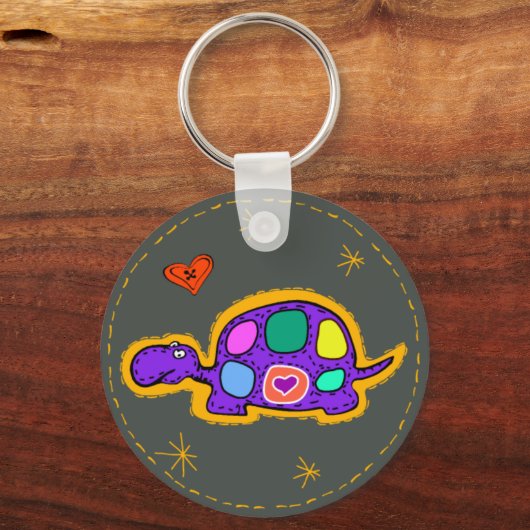 亀 キーホルダー (正面)