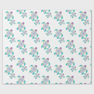 亀 ギフト ラッピング ラッピングペーパー