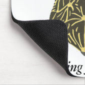 亀、亀、絵画亀、口 マウスパッド (コーナー)