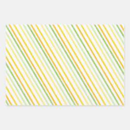 亀、緑の黄色、子供の誕生日 ラッピングペーパーシート