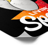 予備のボーリングリーグに住む ポスター (角)