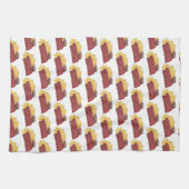 予備リブBBQバーベキューバーベキューリブクックオフ キッチンタオル (横)