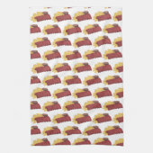 予備リブBBQバーベキューバーベキューリブクックオフ キッチンタオル (縦)