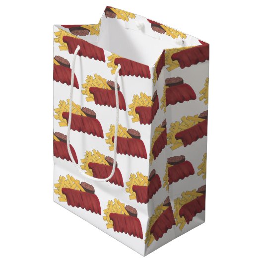 予備リブBBQバーベキューバーベキューリブクックオフ ミディアムペーパーバッグ (正面アングル)