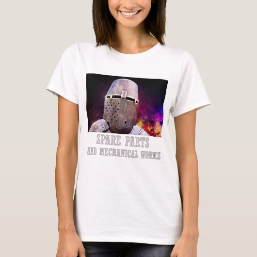 予備品及び機械工事 Tシャツ (正面)