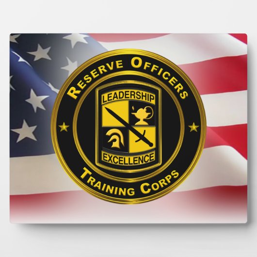 予備役将校訓練隊 – ROTC卒業生 フォトプラーク (正面)