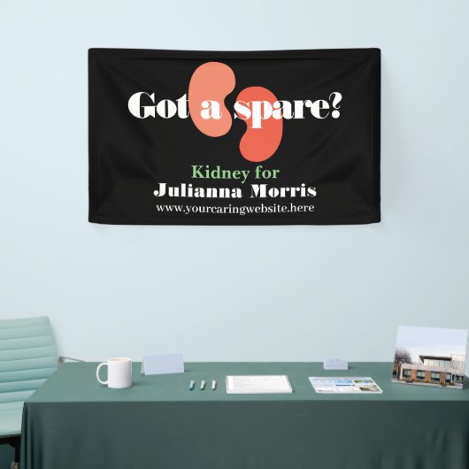 予備得腎移植チームカスタム 横断幕 (トレードショー)
