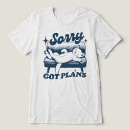 予定あるけどごめん トライブレンドTシャツ