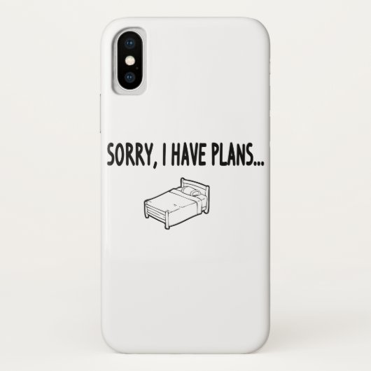 予定あるんですけど Case-Mate iPhoneケース (裏面)