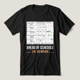 予定より前倒し… だけど納品は再作業後! トライブレンドTシャツ