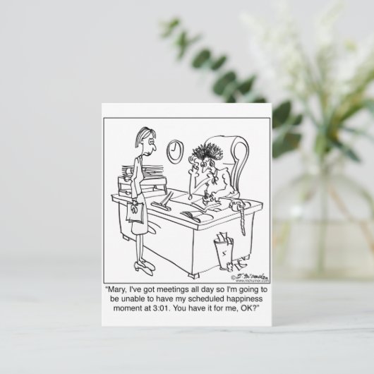 予定幸福分 ポストカード (スタンド正面)