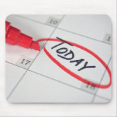 予定表のアラーム マウスパッド (正面)