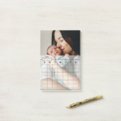 予定表の写真の追加 ポストイット (デスク上)