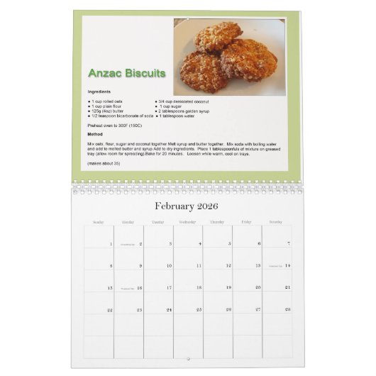 予定表の受信 カレンダー (2月 2026)