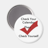 予定表の確認 マグネット (正面/裏面)