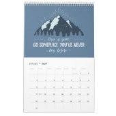 予定表の移動時間 カレンダー (1月 2027)