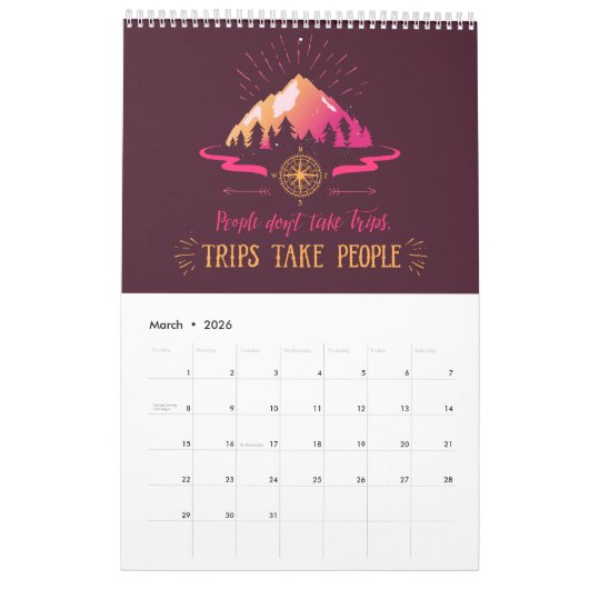 予定表の移動時間 カレンダー (3月 2026)