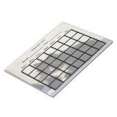 予定表パッド ノートパッド (アングル)