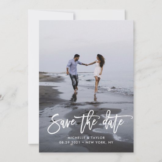 予定表日付を写真と共に保存 カード (正面)