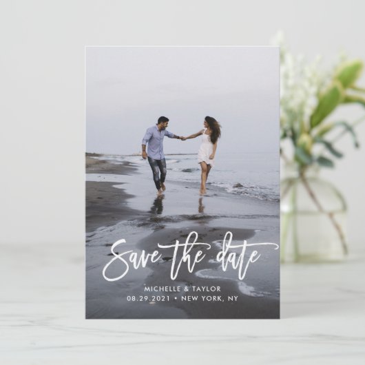 予定表日付を写真と共に保存 カード (スタンド正面)