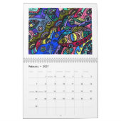 予定表 カレンダー (2月 2027)