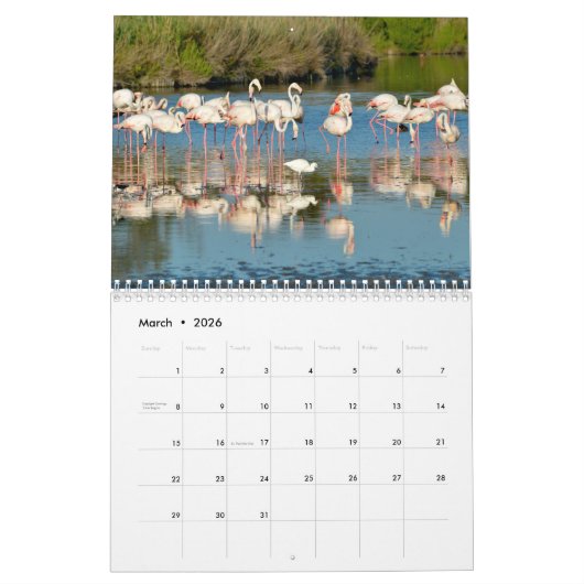 予定表 カレンダー (3月 2026)