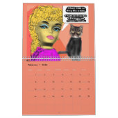 予定表 カレンダー (2月 2026)