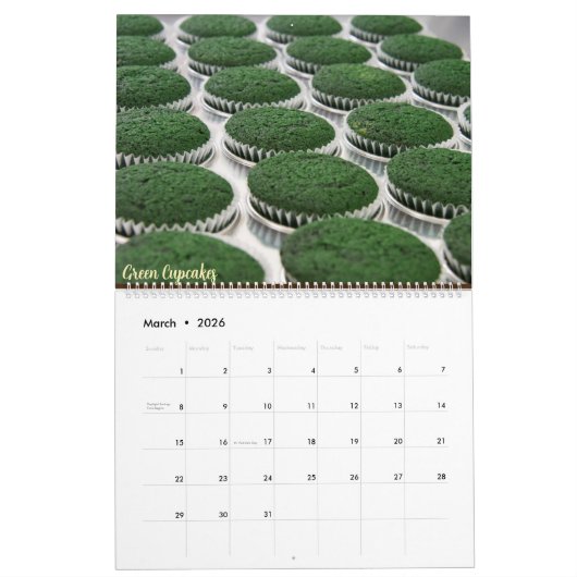 予定表 カレンダー (3月 2026)