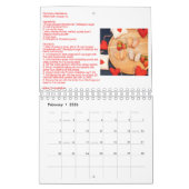 予定表 カレンダー (2月 2026)